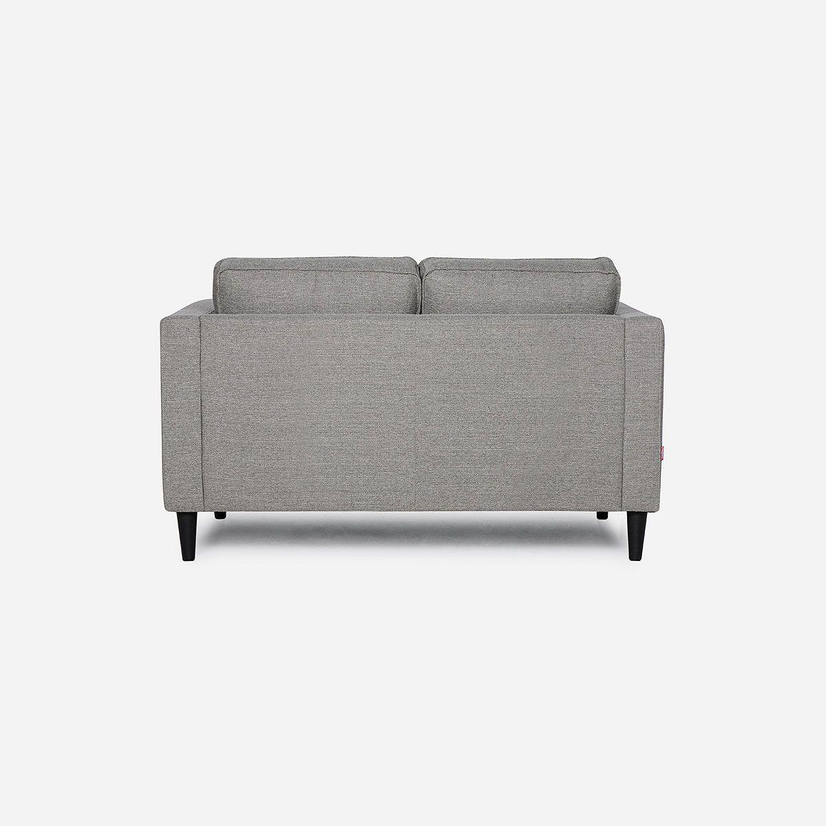 Sofá Rosen Narva 2 Cuerpos Tela Gris-3