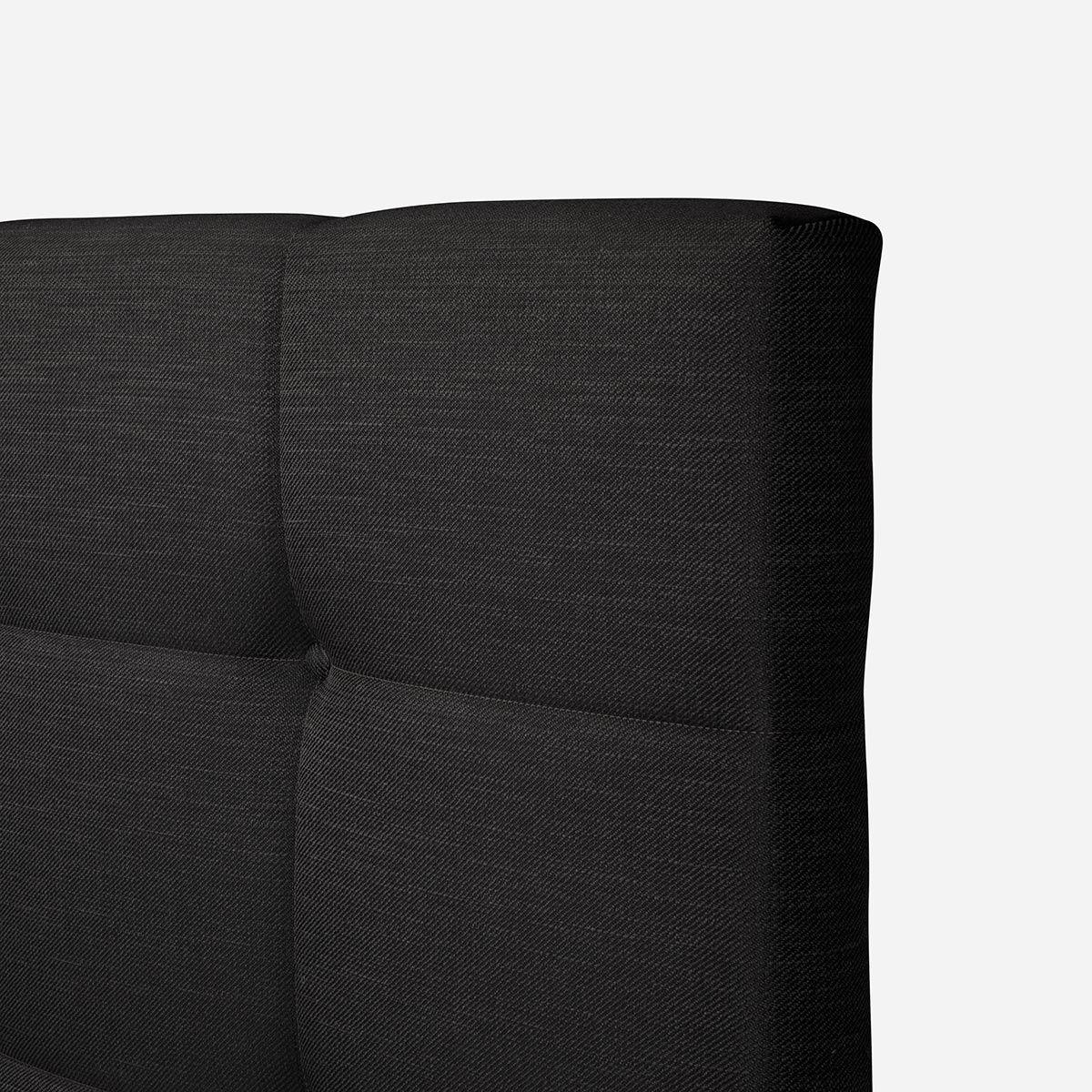 Cama Europea Neo Plus King 180x200 cm+Respaldo Issey Grafito-3