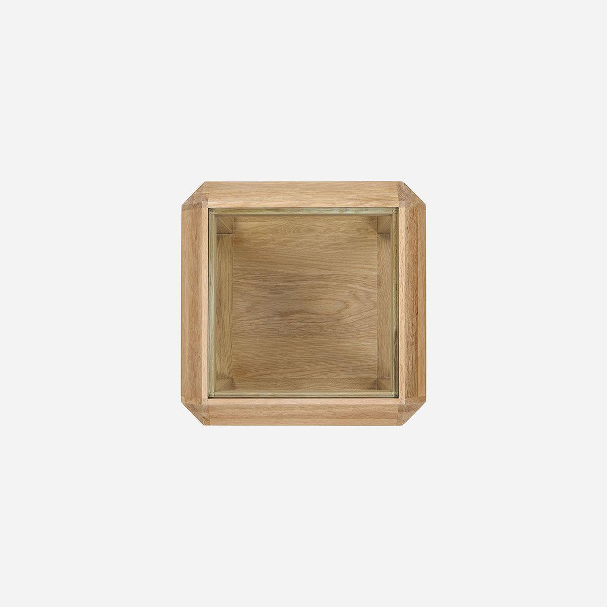 Mesa Lateral Rosen Hanko 45 x 45 cm Natural-2
