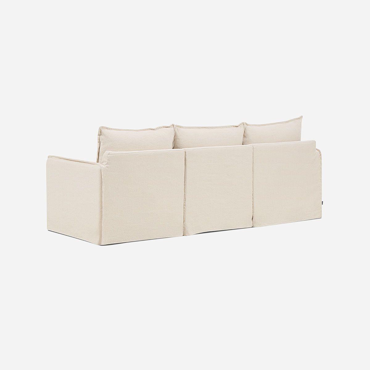 Sofá Modular Terra 3 Piezas Tela Crudo-3