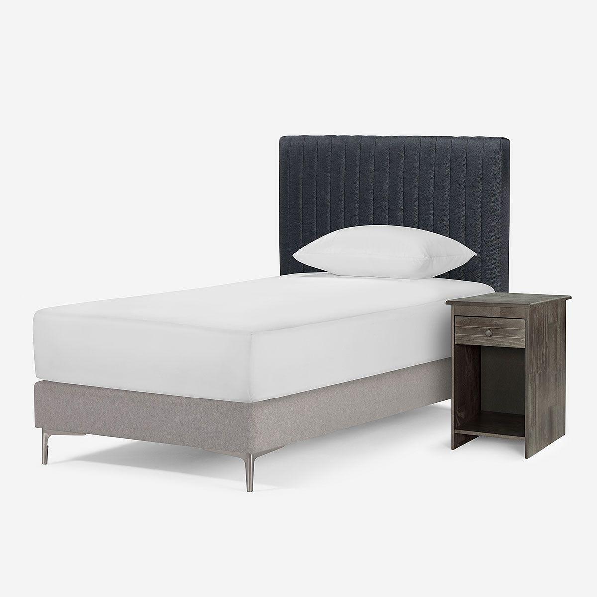 Set de Muebles Lucio II 1.5 Plazas Grafito-2