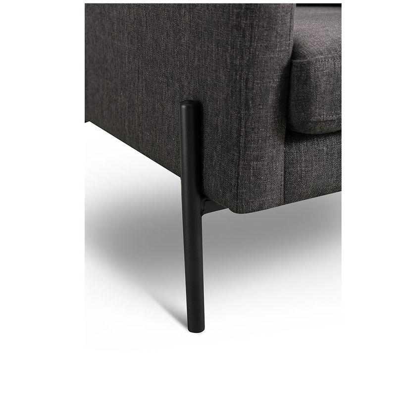Poltrona Rosen Drolet Tela Grafito-7