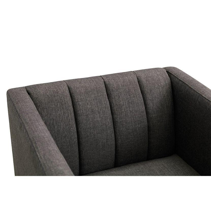 Poltrona Rosen Drolet Tela Grafito-5
