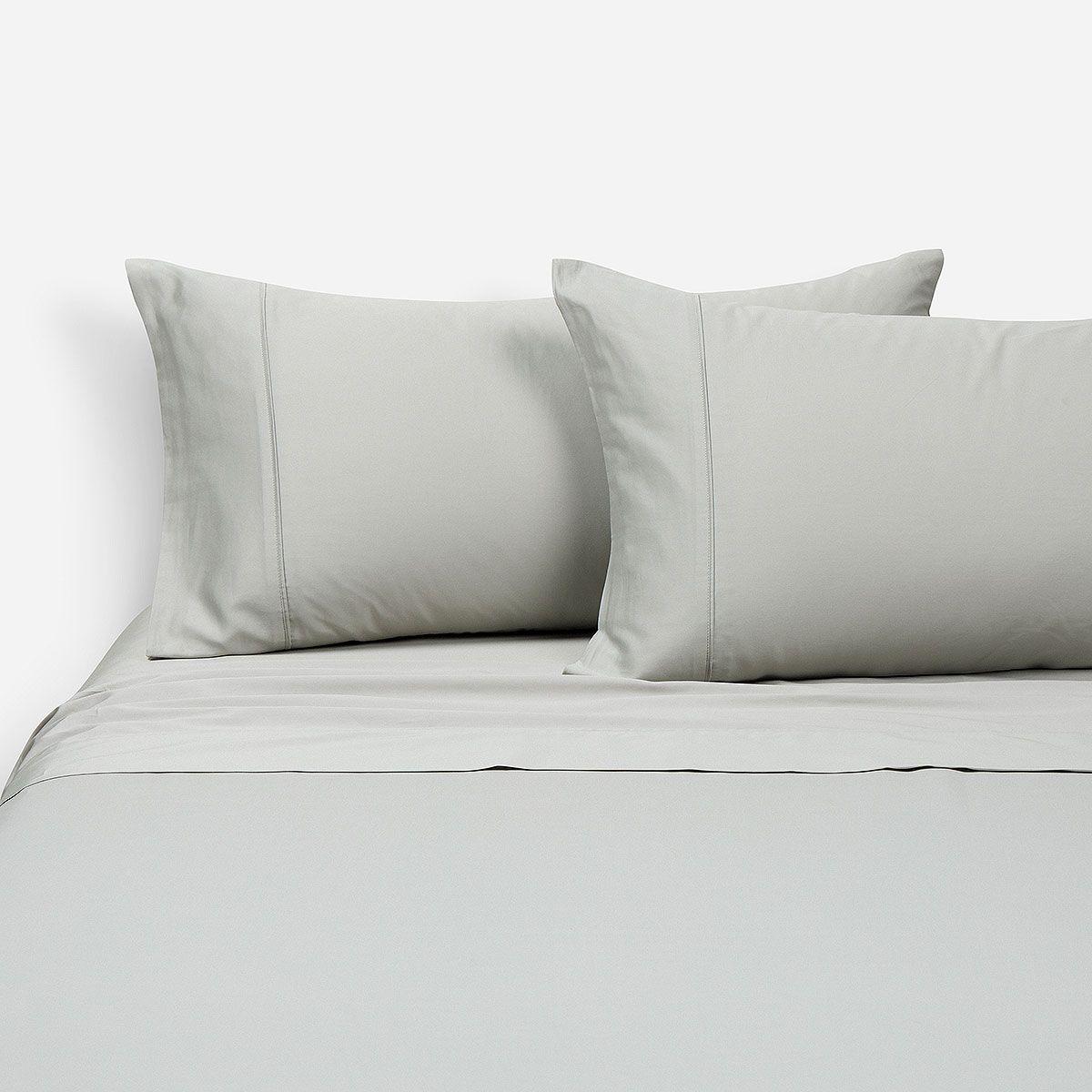 Sábana Rosen 300 Hilos Algodón Lisa Cristal Súper King-2