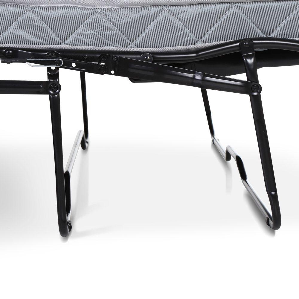 Sofá Cama Dream 3 Cuerpos Tela Charcoal-5