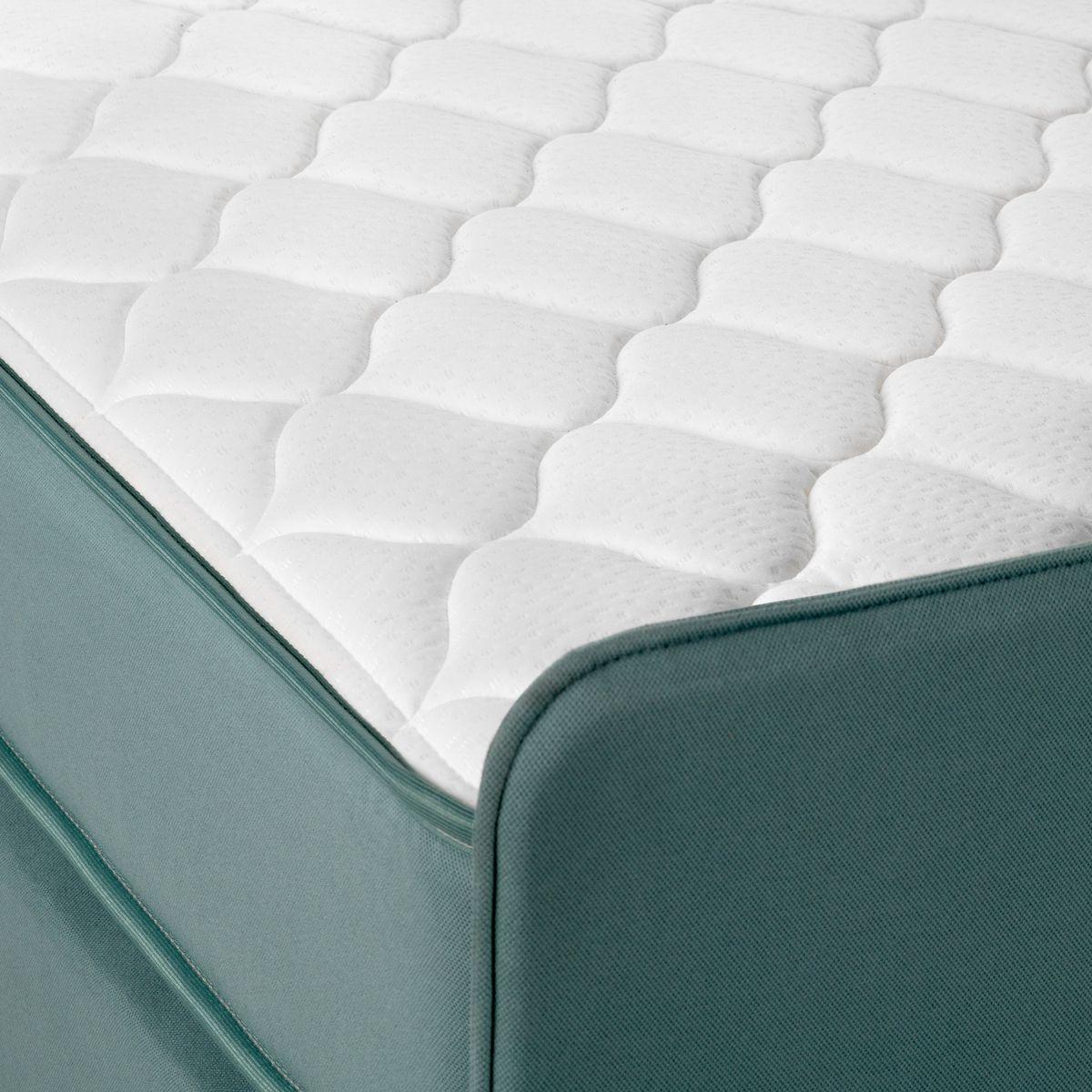 Cama Europea Play 1,5 Plazas 110 x 208 cm Agua Marino-4