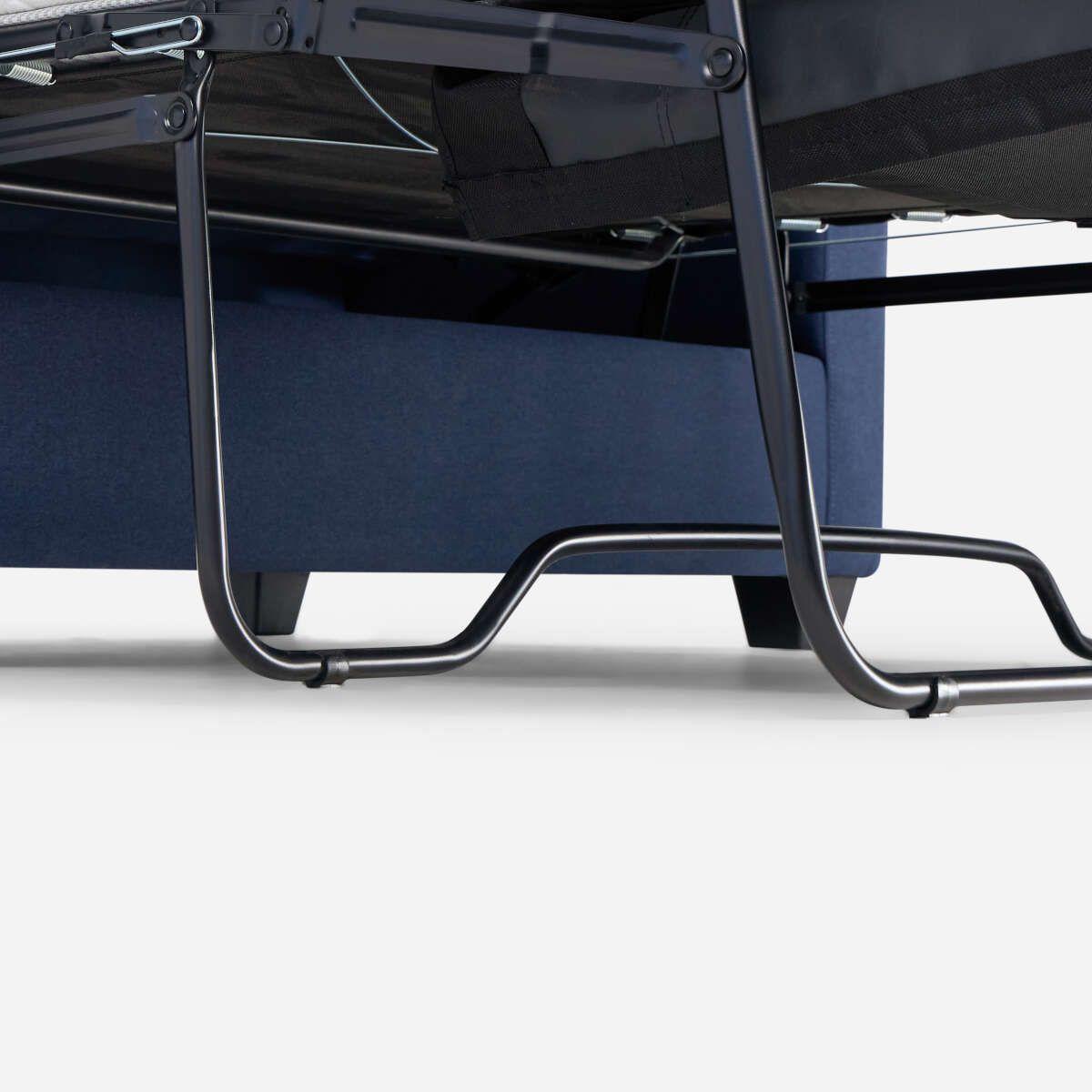 Sofá Cama Rosen Murano Tela Azul-5