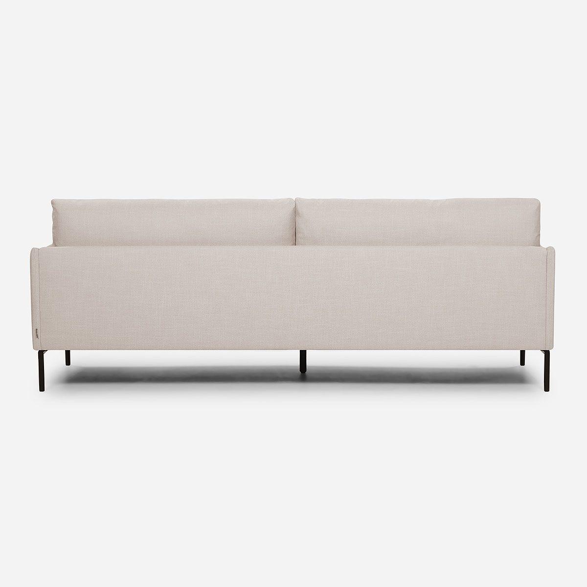 Sofá Rosen Thamova 3,5 Cuerpos Tela Beige-3