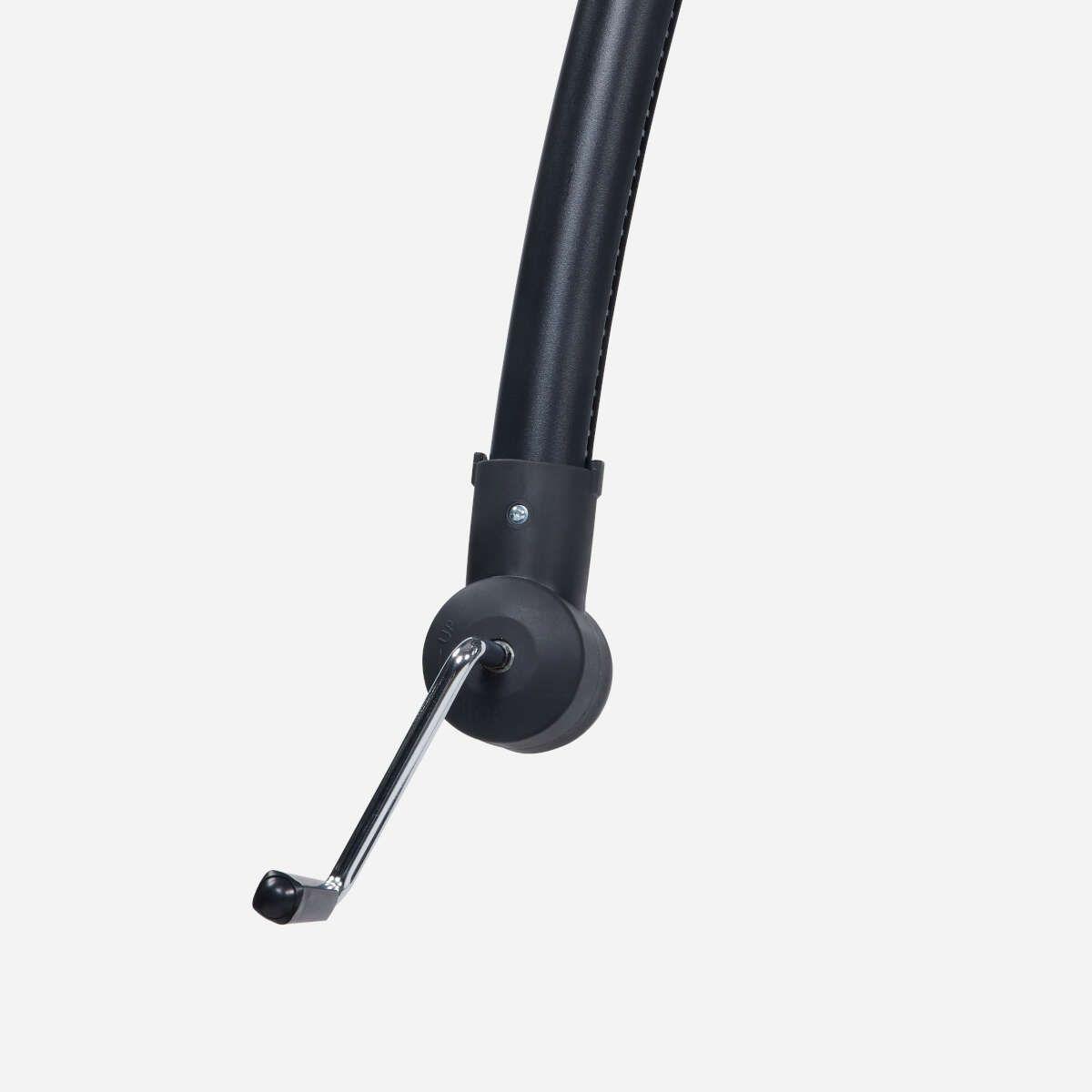 Quitasol Rosen Cuadrado Manual Gris-7