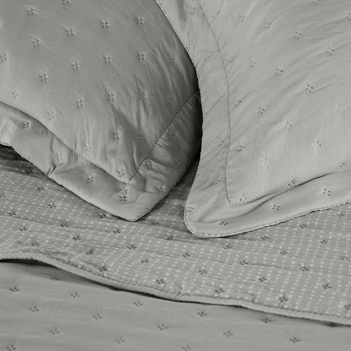 Cubrecama Reversible Supersoft Verde Salvia King-3
