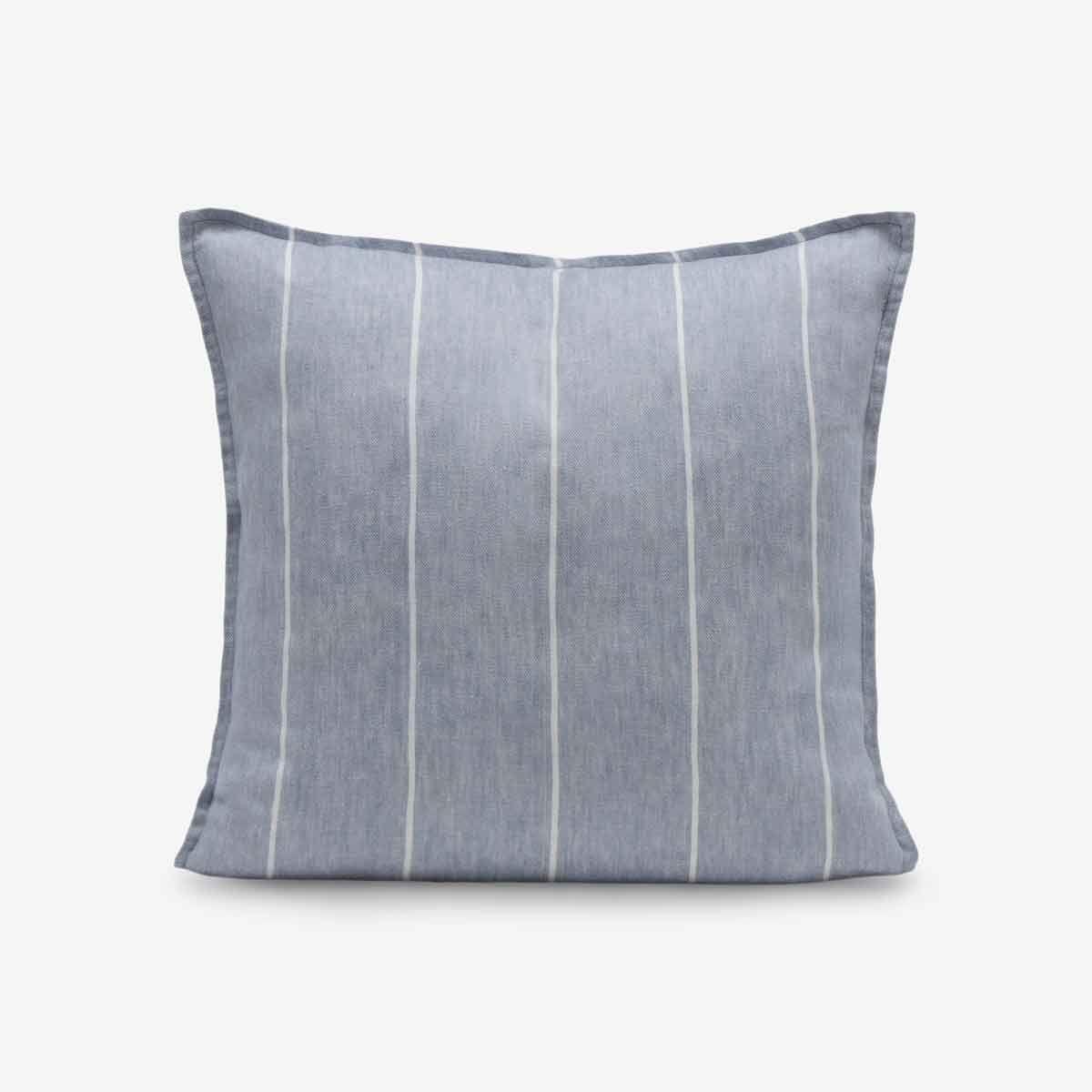 Funda de Cojín Lino Cádiz Blue 50 x 50 cm-0
