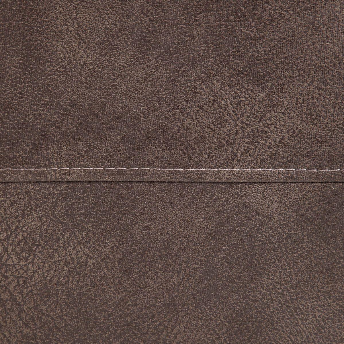 Sofá Reclinable Rosen Bucarest 3 Cuerpos Manual Tela Café-8