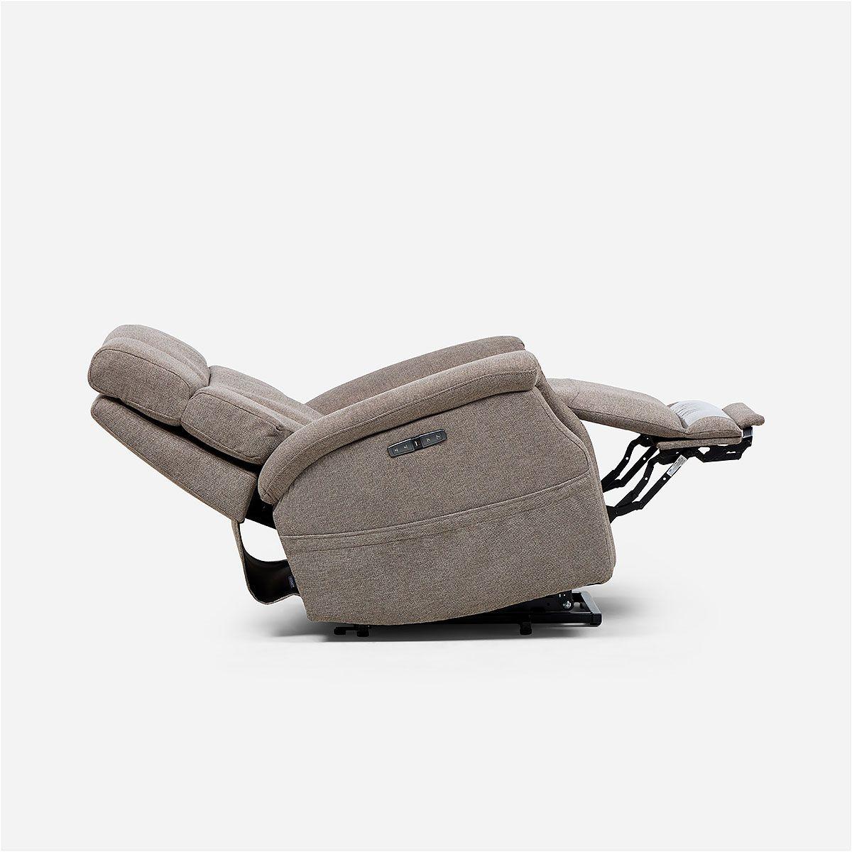 Bergere Kingston Eléctrico Tela Taupe-8