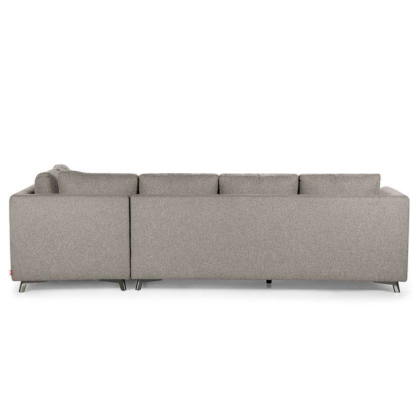 Sofá Seccional Rosen Carter Derecho Tela Ceniza-5