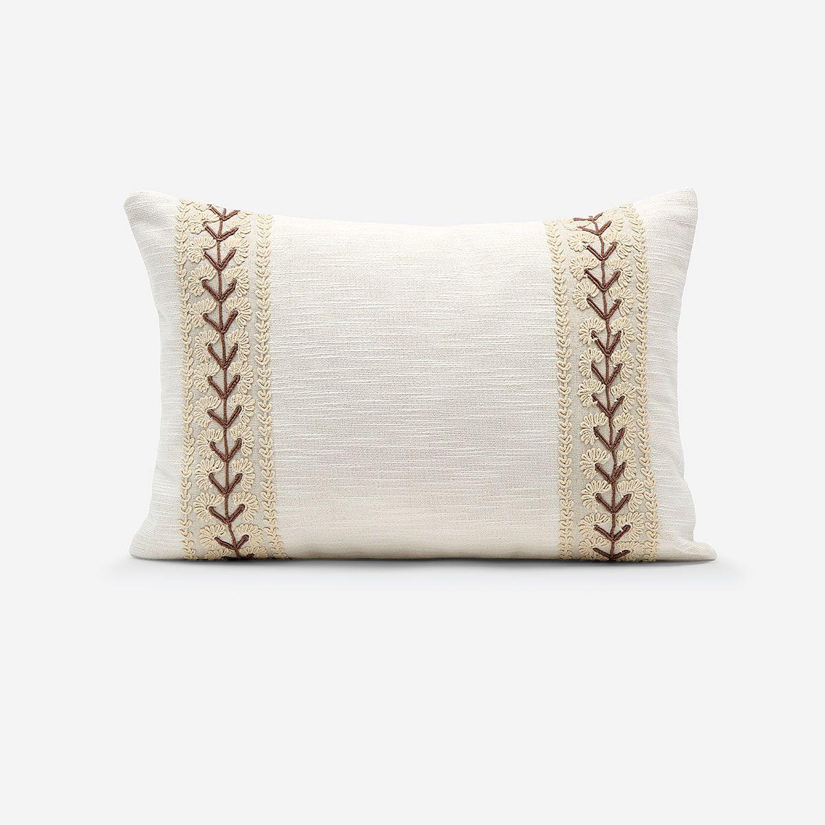 Funda Cojín Banbury Crudo 35X50 cm-0