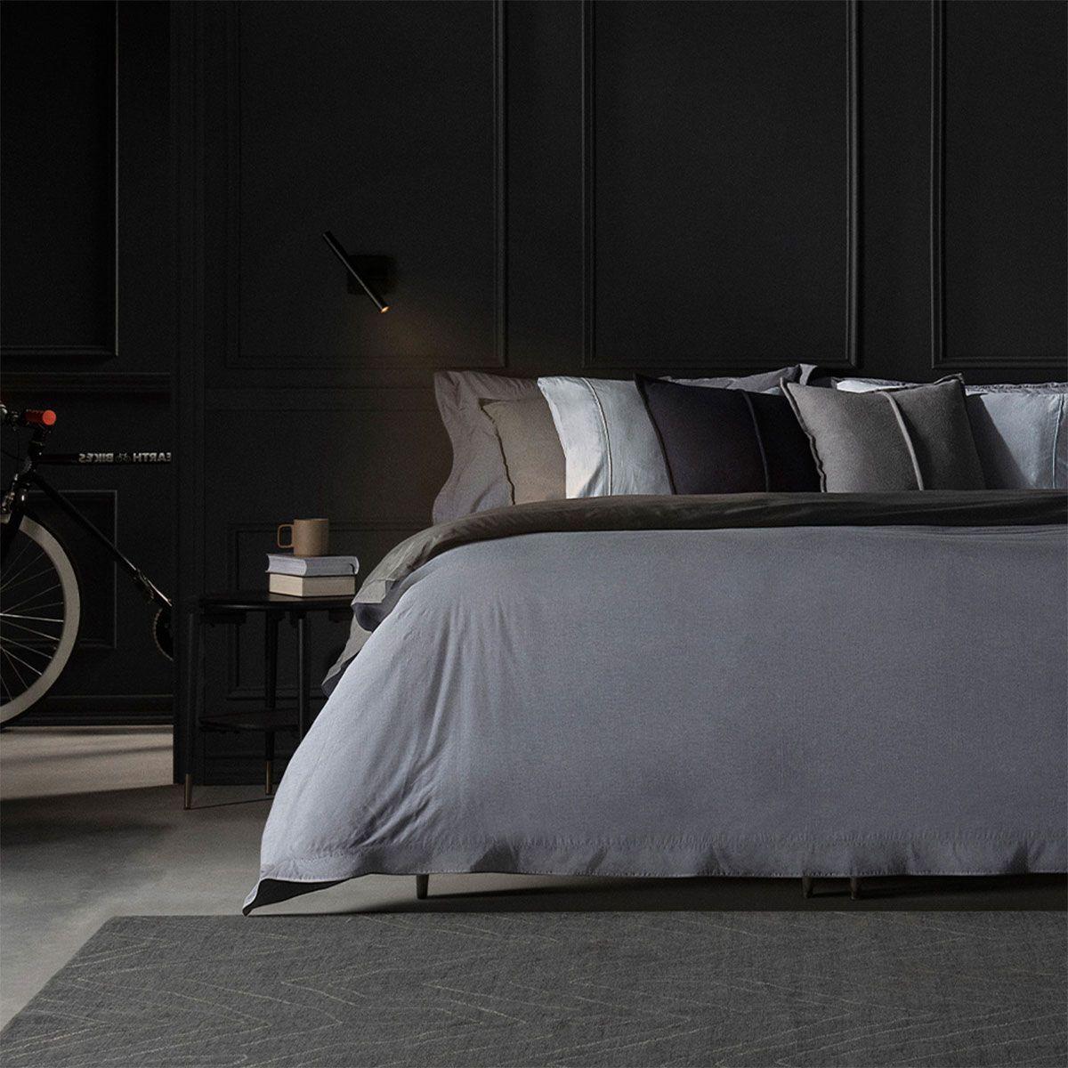 Fda. Plumón Rosen Algodón S. Arias Petit Poule 2 Plazas Gris-0