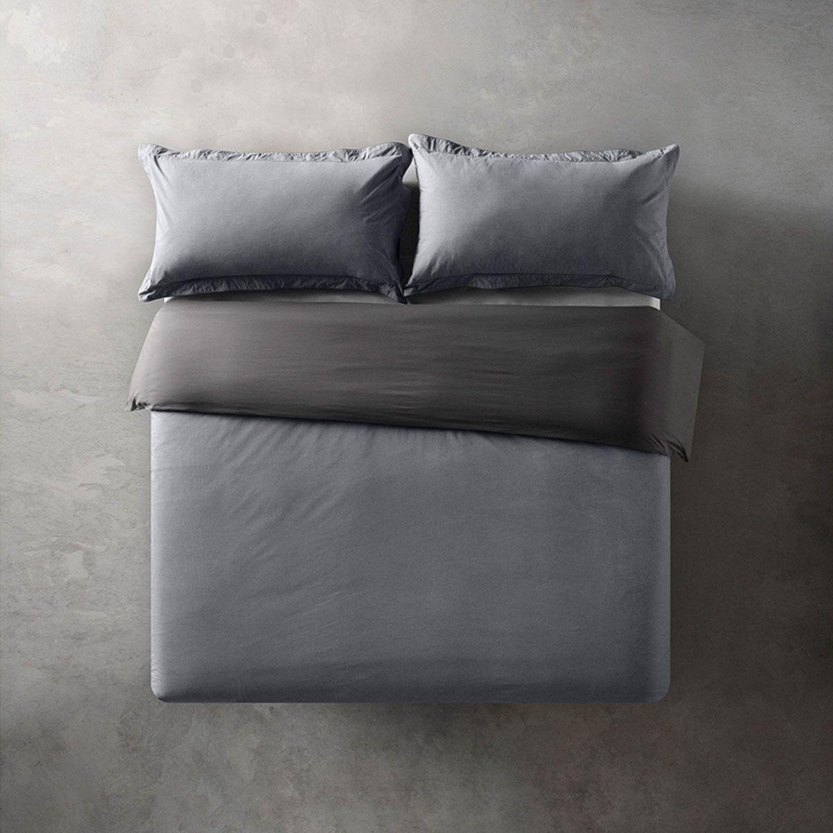 Fda. Plumón Rosen Algodón S. Arias Petit Poule 2 Plazas Gris-1