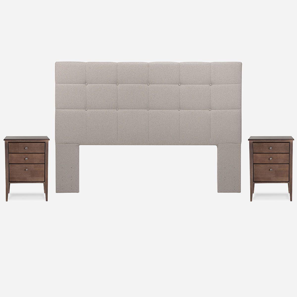 Set de Muebles Issey King Visón-1