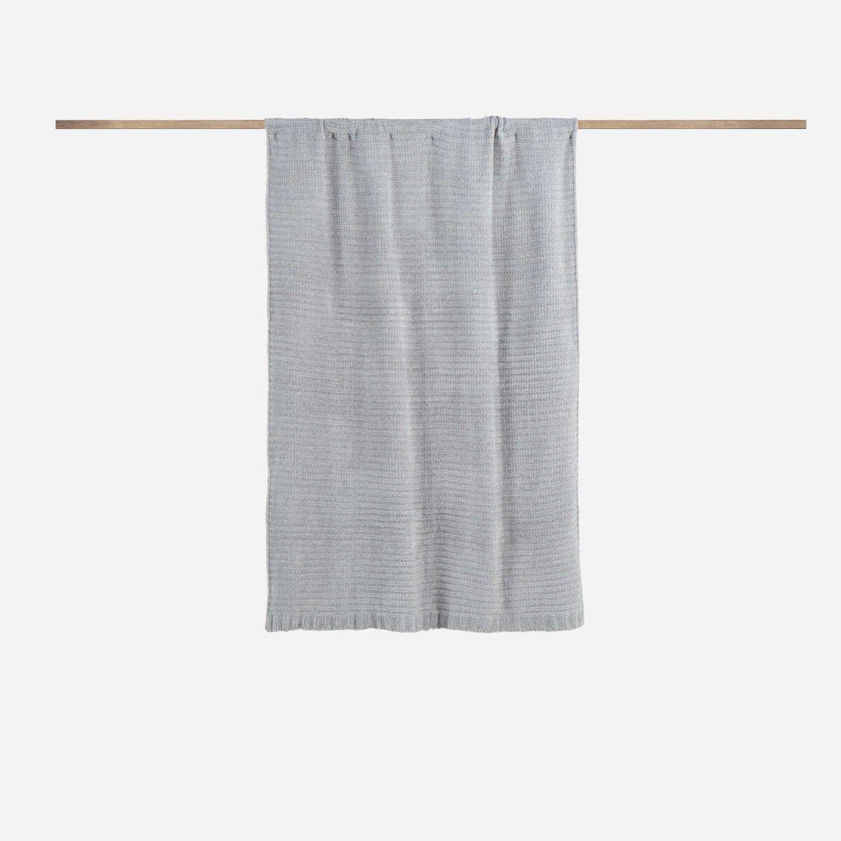 Manta Algodón Rosen Tejida 100 x 140 cm Kids Gris-2