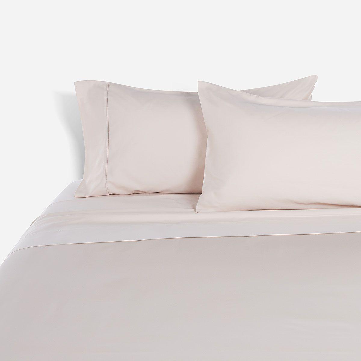 Sábana Rosen 500 Hilos Algodón Lisa Nude Super King-2