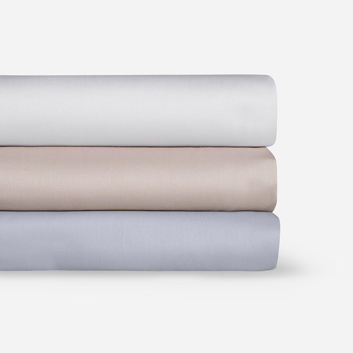 Sábana Rosen 500 Hilos Algodón Lisa Nude Super King-4