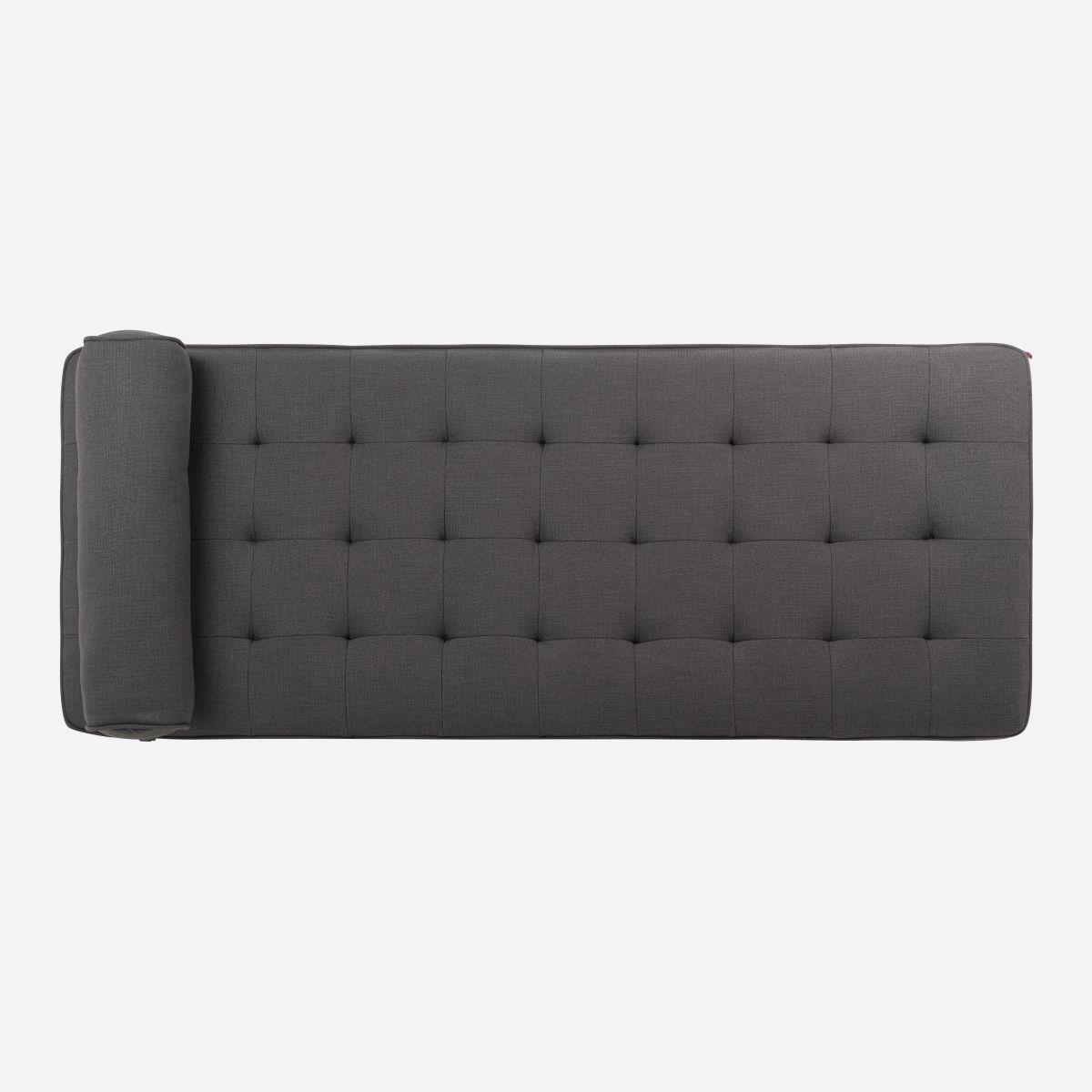 Banqueta Rosen Stepney Tela Charcoal-5