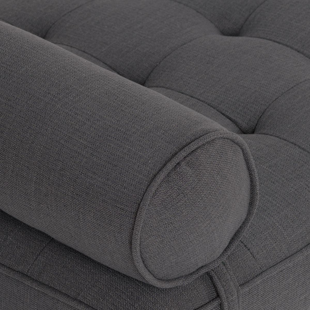 Banqueta Rosen Stepney Tela Charcoal-6