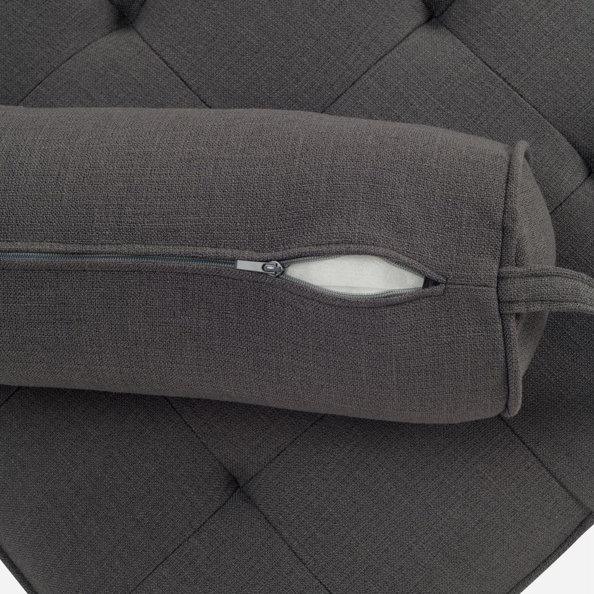 Banqueta Rosen Stepney Tela Charcoal-8