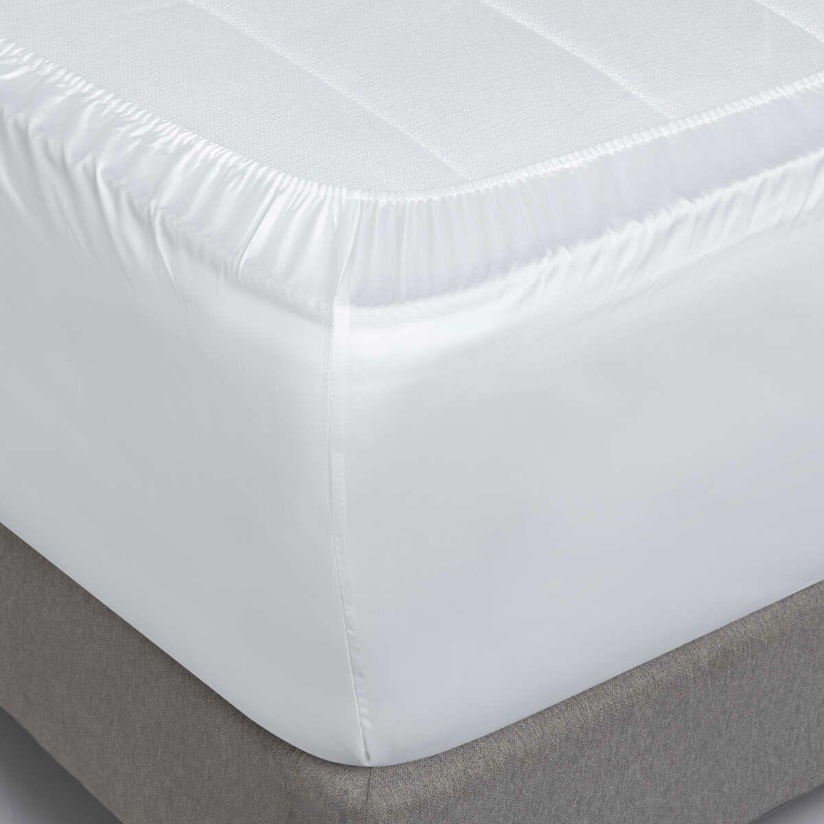 Sábana 300 Hilos Rosen Tencel Blanca 2 Plazas-2
