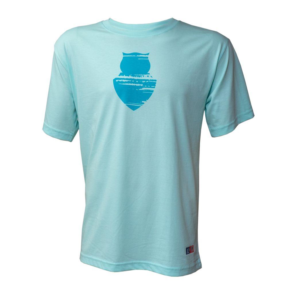 POLERA U DE CHILE CELESTE CUELLO REDONDO CHUNCHO-0