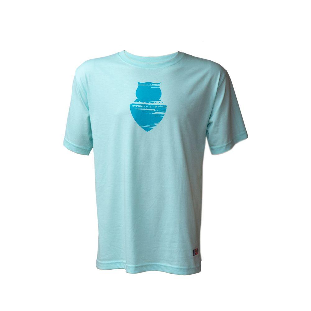 POLERA U DE CHILE CELESTE CUELLO REDONDO CHUNCHO-1