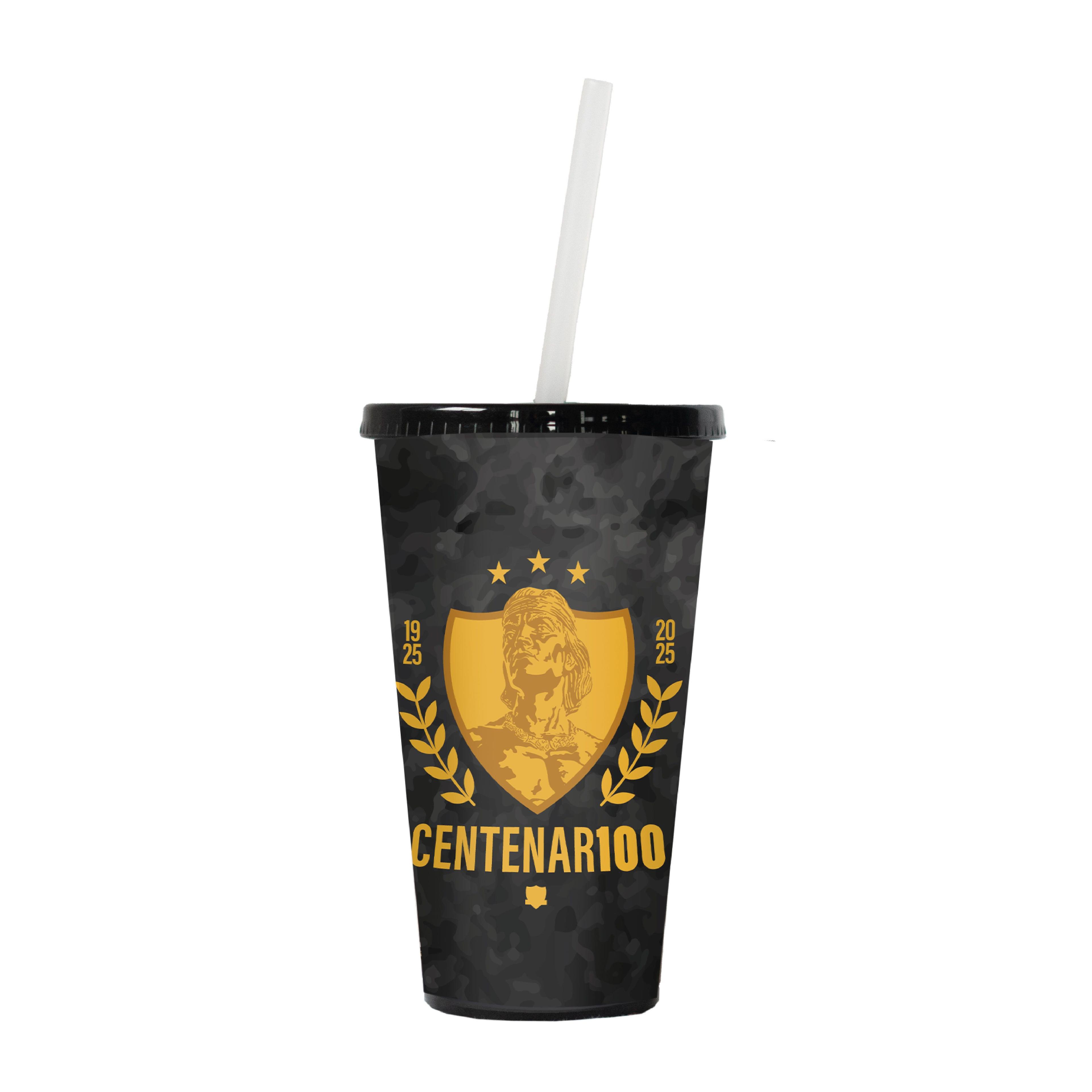 VASOS PLÁSTICOS CENTENARIO – FUERZA NEGRA-0
