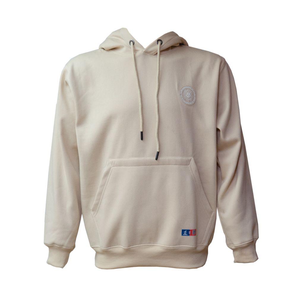 POLERÓN U DE CHILE BEIGE PARCHE DE GOMA-0