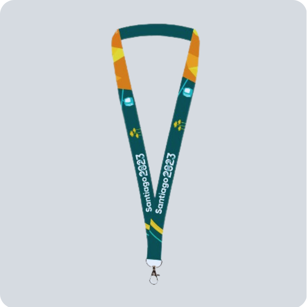 LANYARD VERDE  SANTIAGO 2023 FIU-0