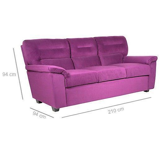 Sofá Aperta 3 Cuerpos Morado-2