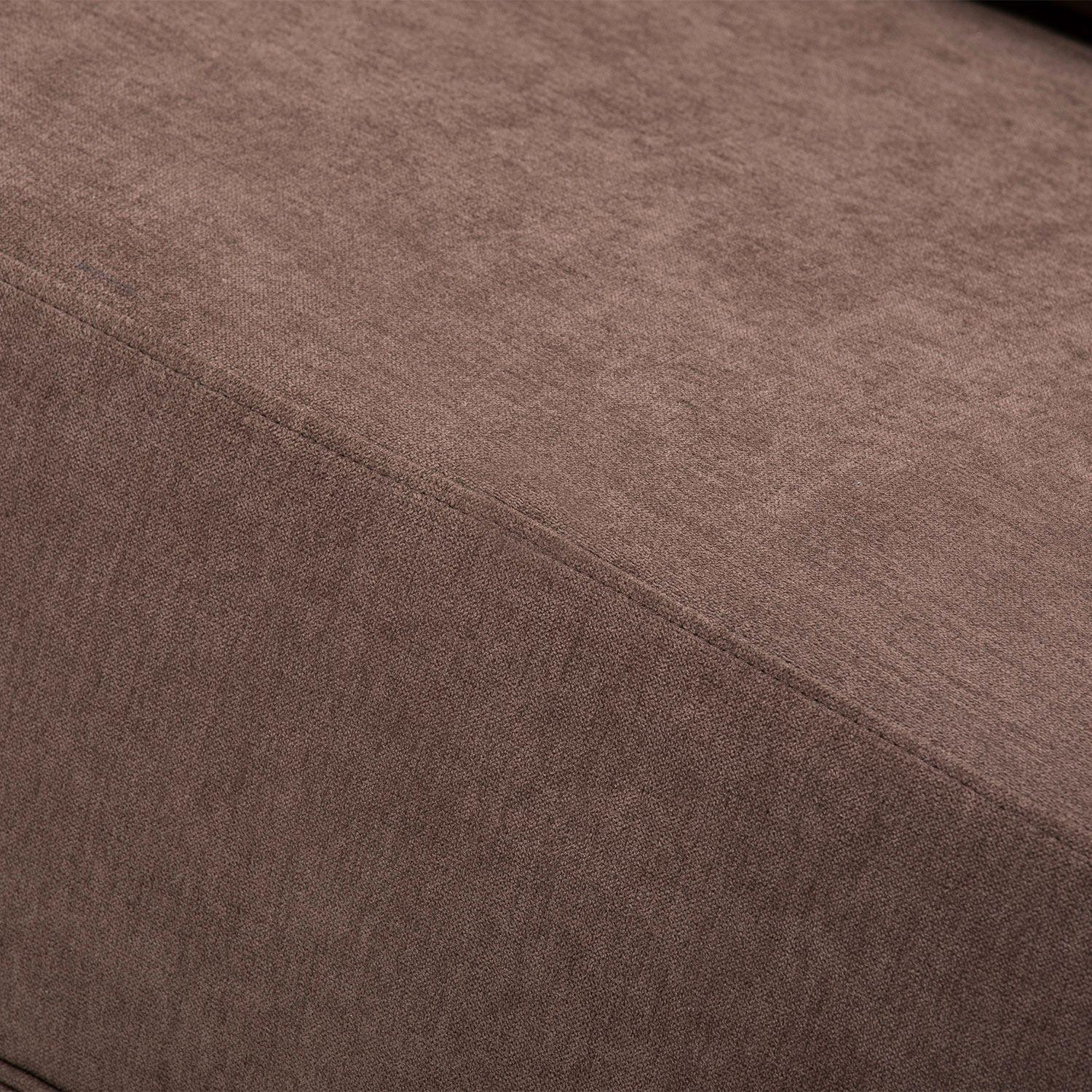 Seccional Doble Chaise Venneto Chocolate-3