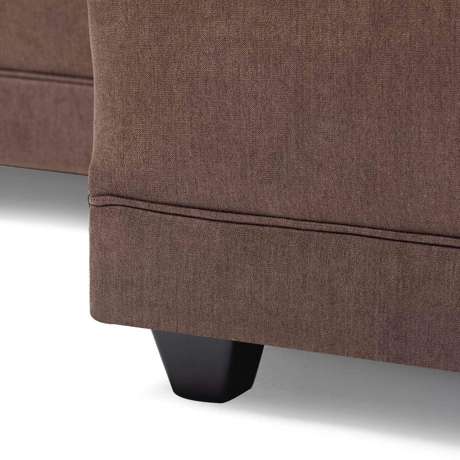Seccional Doble Chaise Venneto Chocolate-5