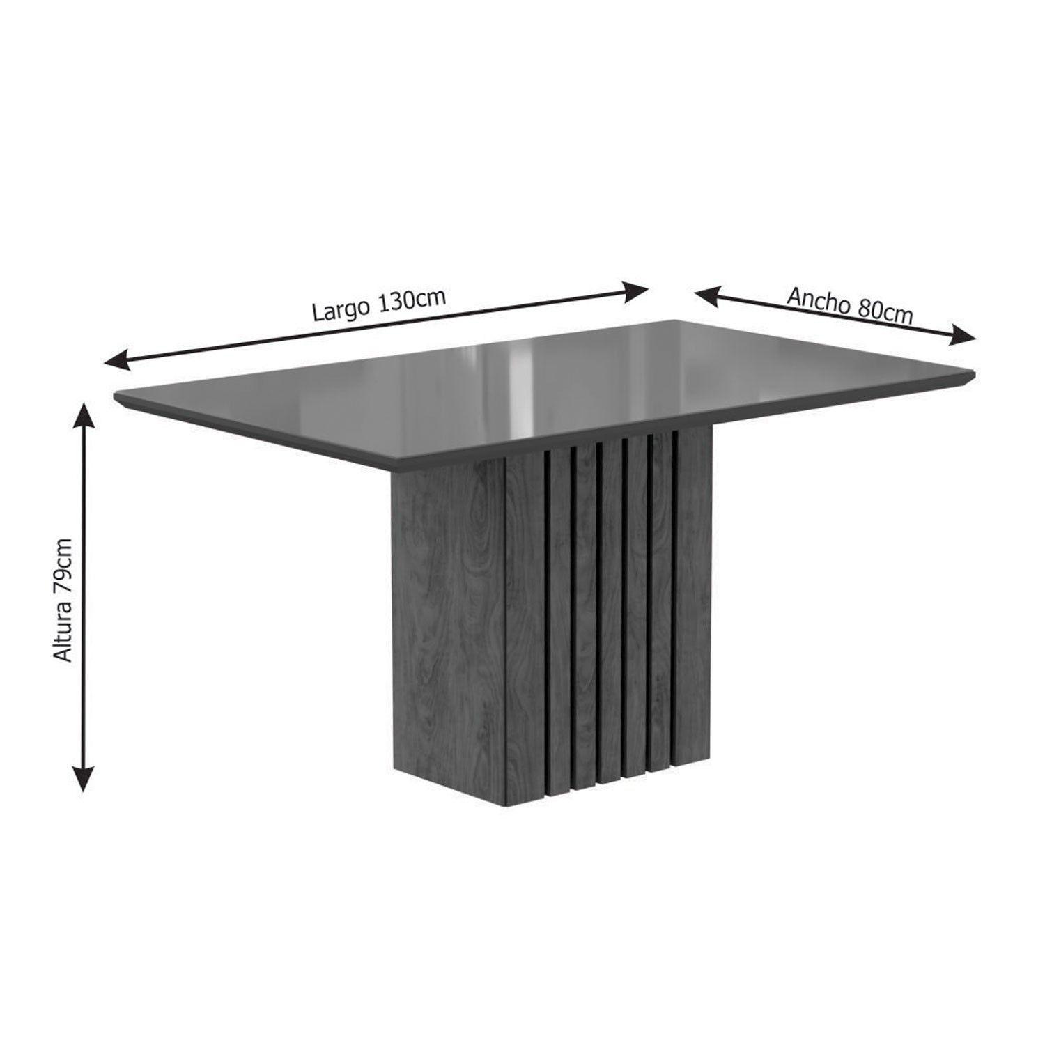 Juego de Comedor Avanti 6 Sillas Chocolate-3
