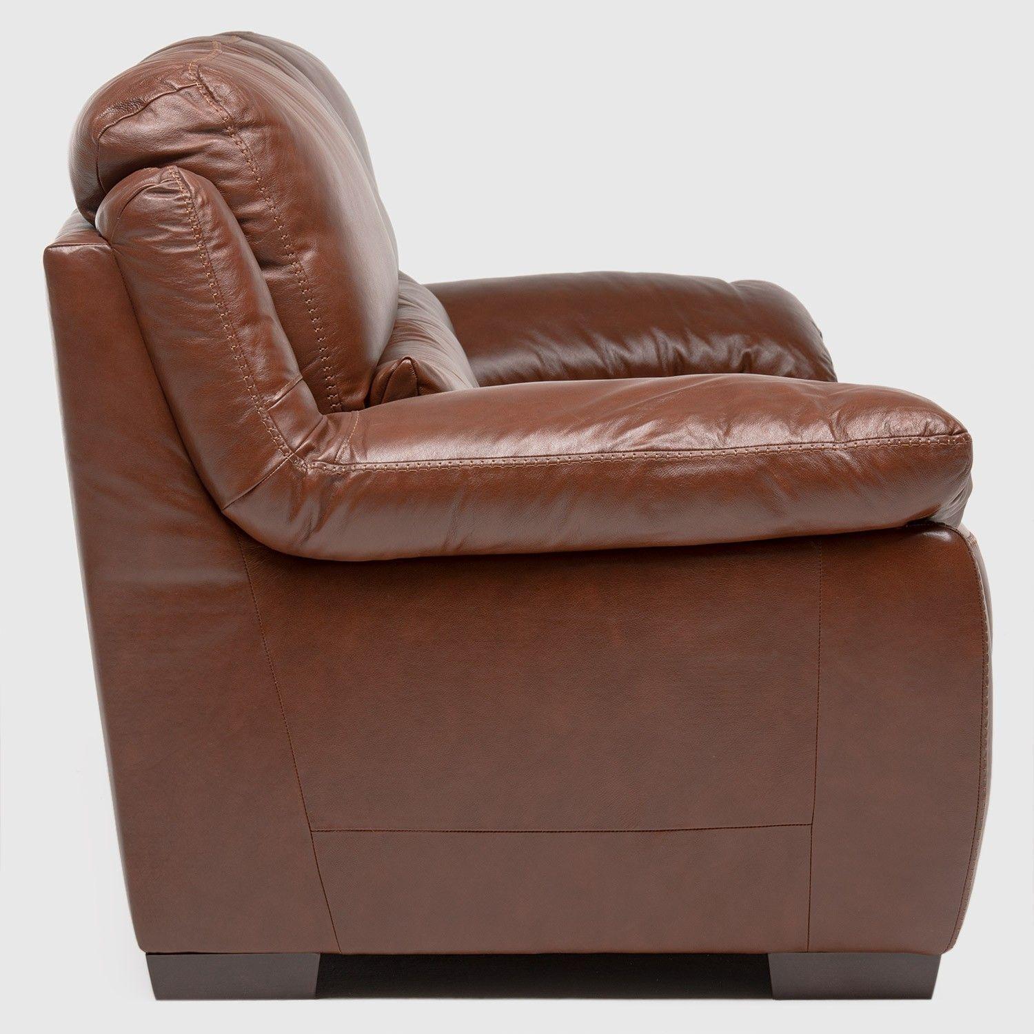 Sofá Venti 3 Cuerpos By Natuzzi Group Marrón Oscuro-6