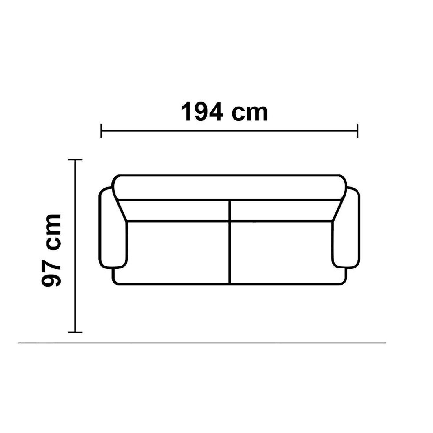 Sofá Molto 2C By NatuzziGroup Café-4