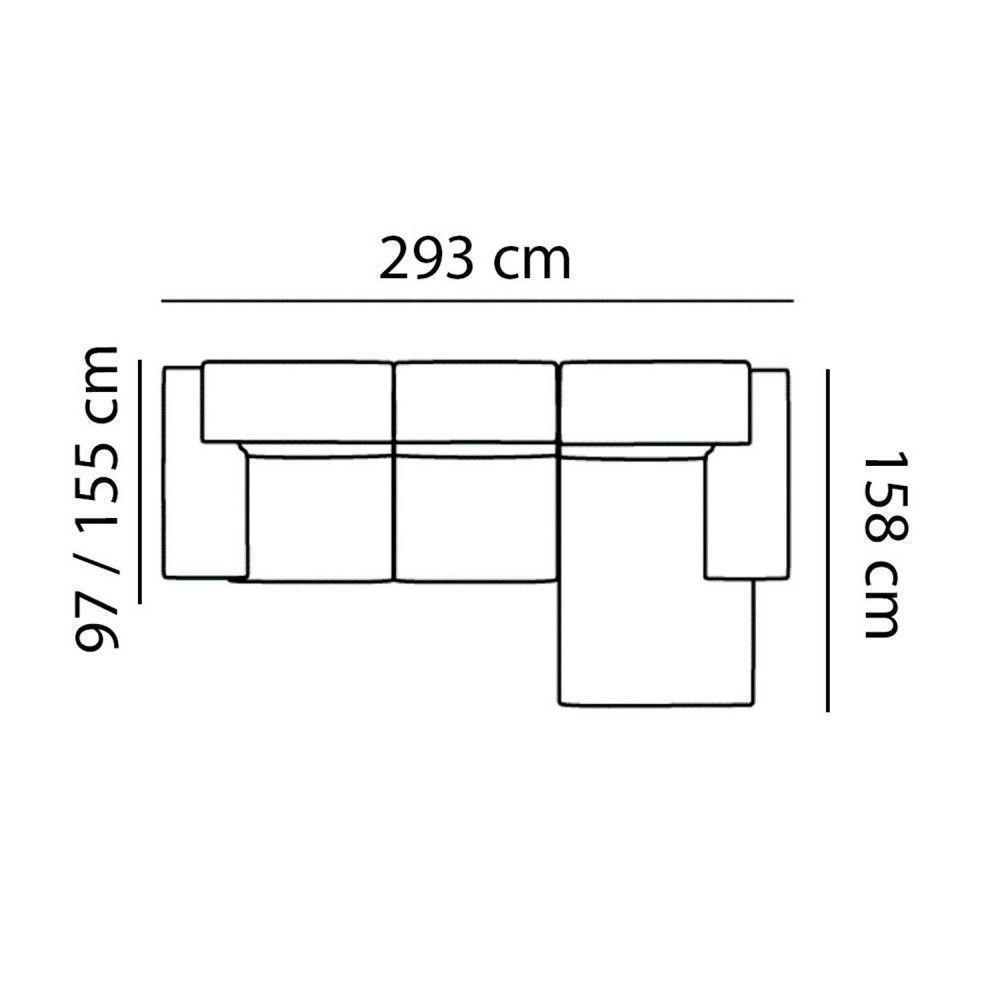 Seccional Molto By NatuzziGroup Beige-4