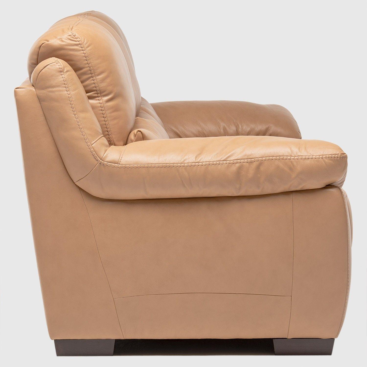 Sofá Venti 3 Cuerpos By Natuzzi Group Marrón Claro-6