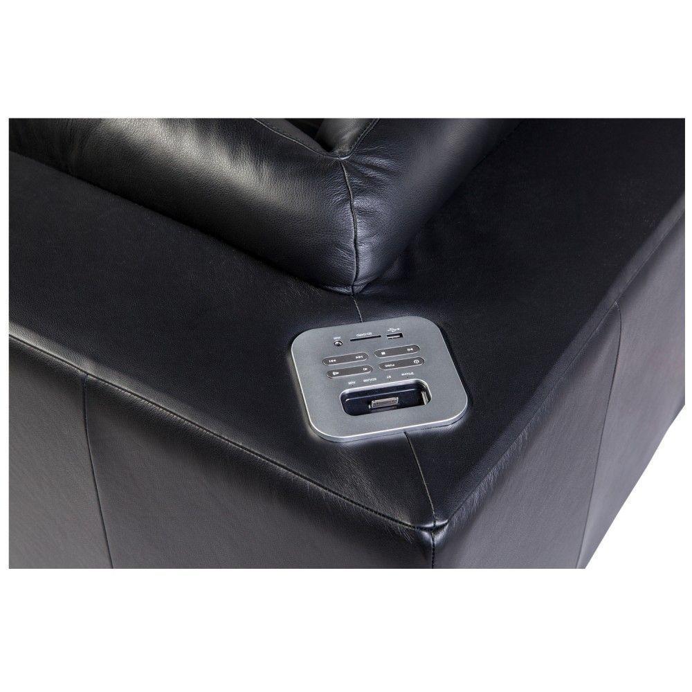 SECCIONAL Questa Cuero 6 Lugares Negro-5