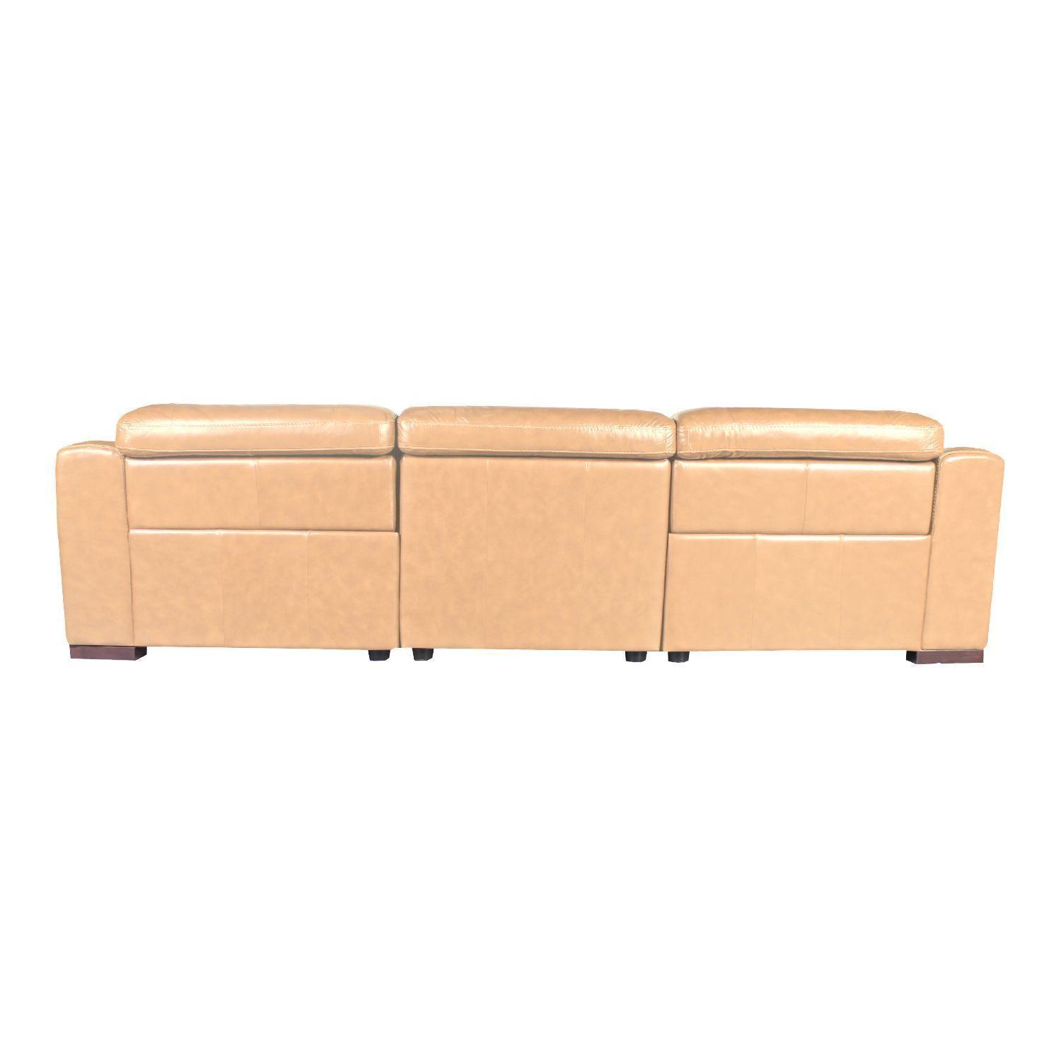 Sofá Etta 3 Cuerpos By NatuzziGroup Crema c/ Mecanismos-3