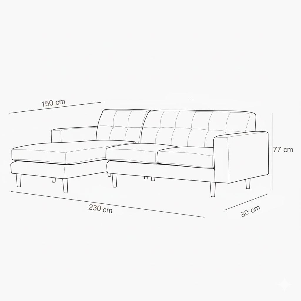 Seccional Acces 3 Cuerpos Gris Izquierdo-4