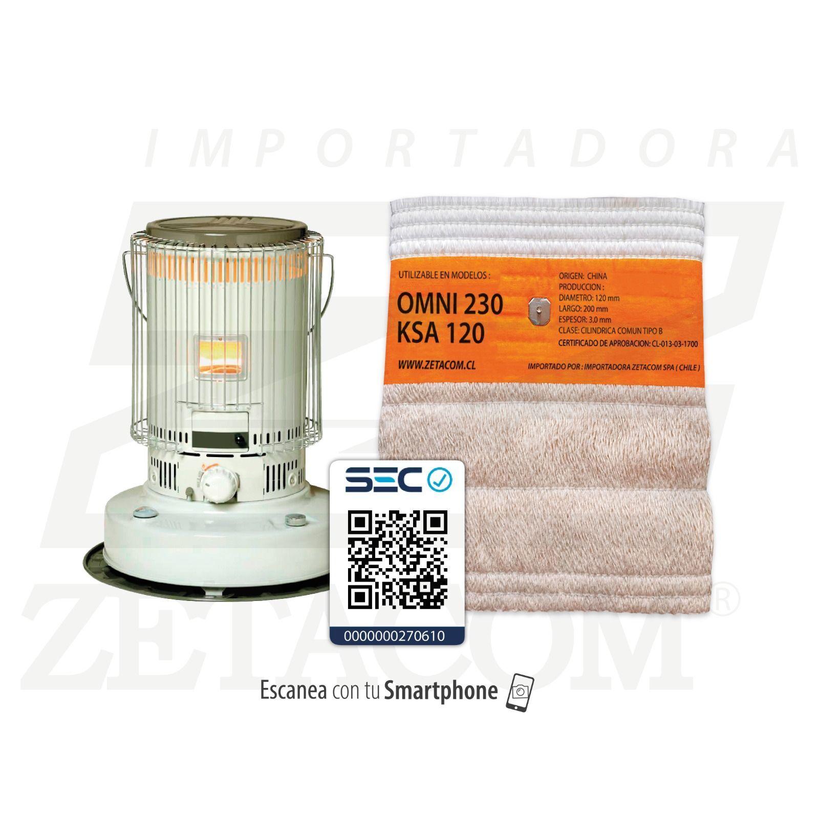 Mecha Para Estufa Toyotomi OMNI 230 CERTIFICADA-4