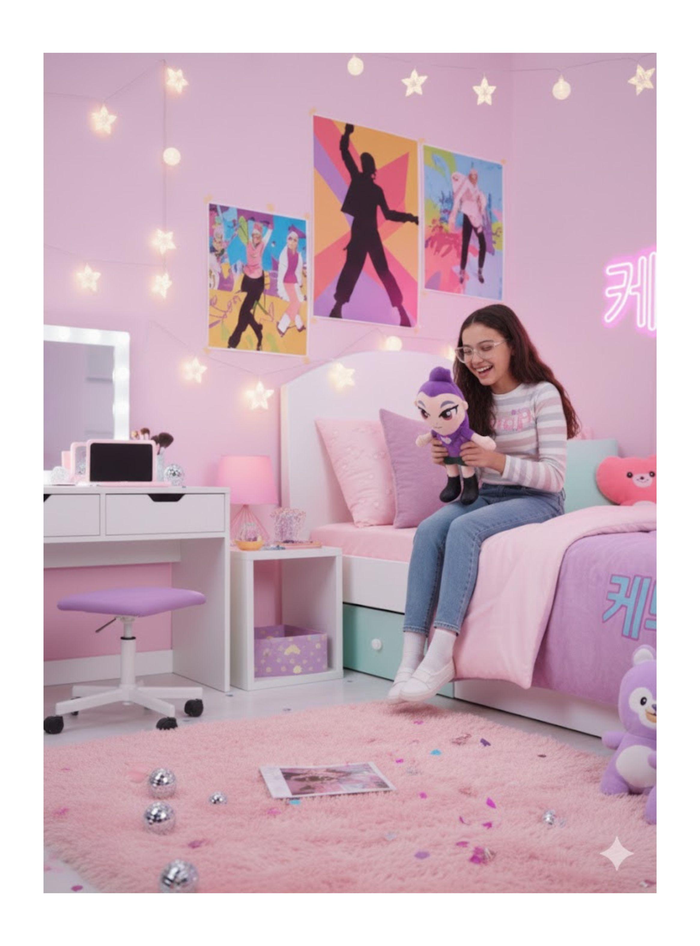 PELUCHE RUMI 40 CM LA GERRERA POP DEMON HUNTERS -3