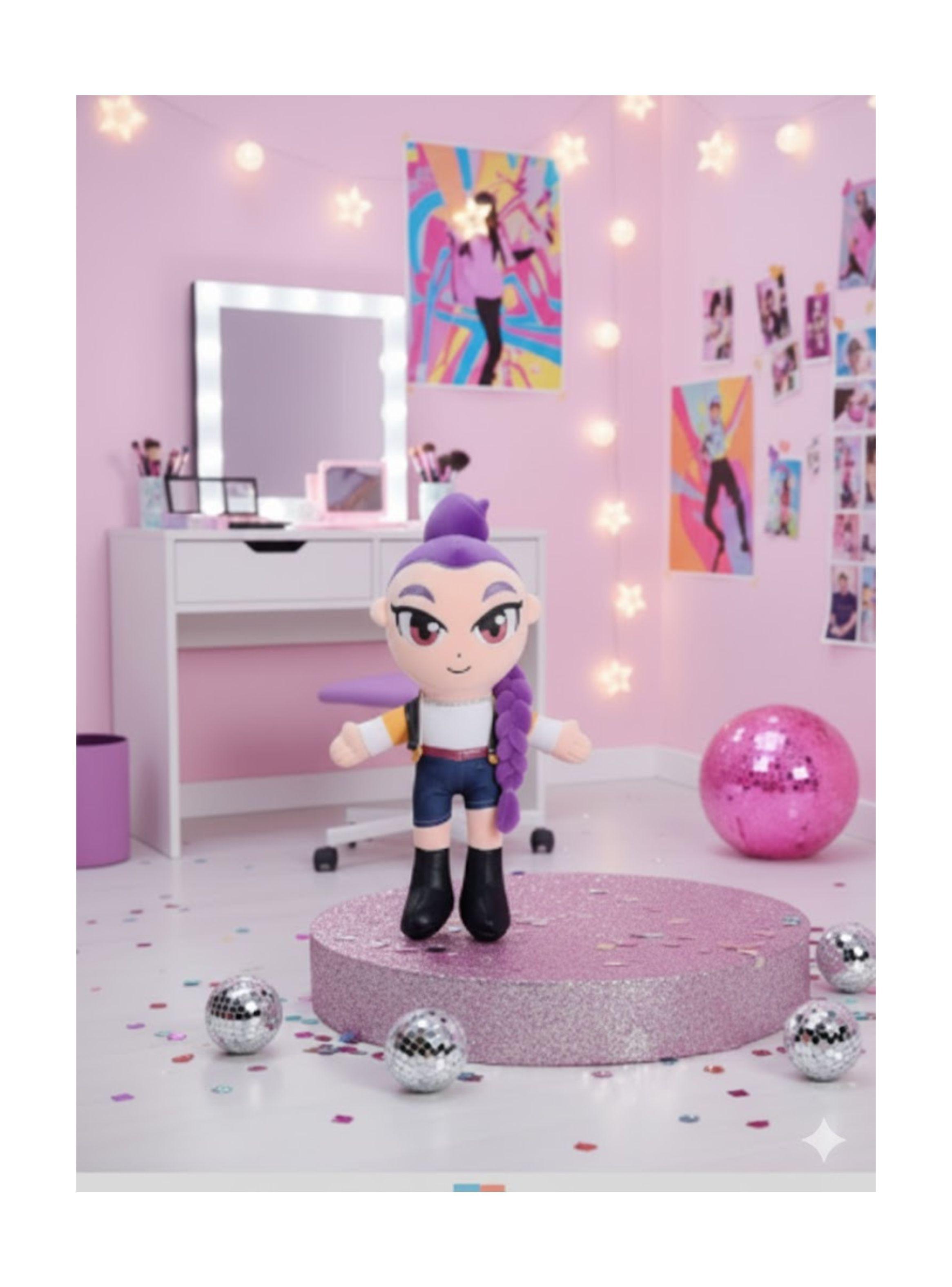 PELUCHE RUMI 40 CM LA GERRERA POP DEMON HUNTERS -4