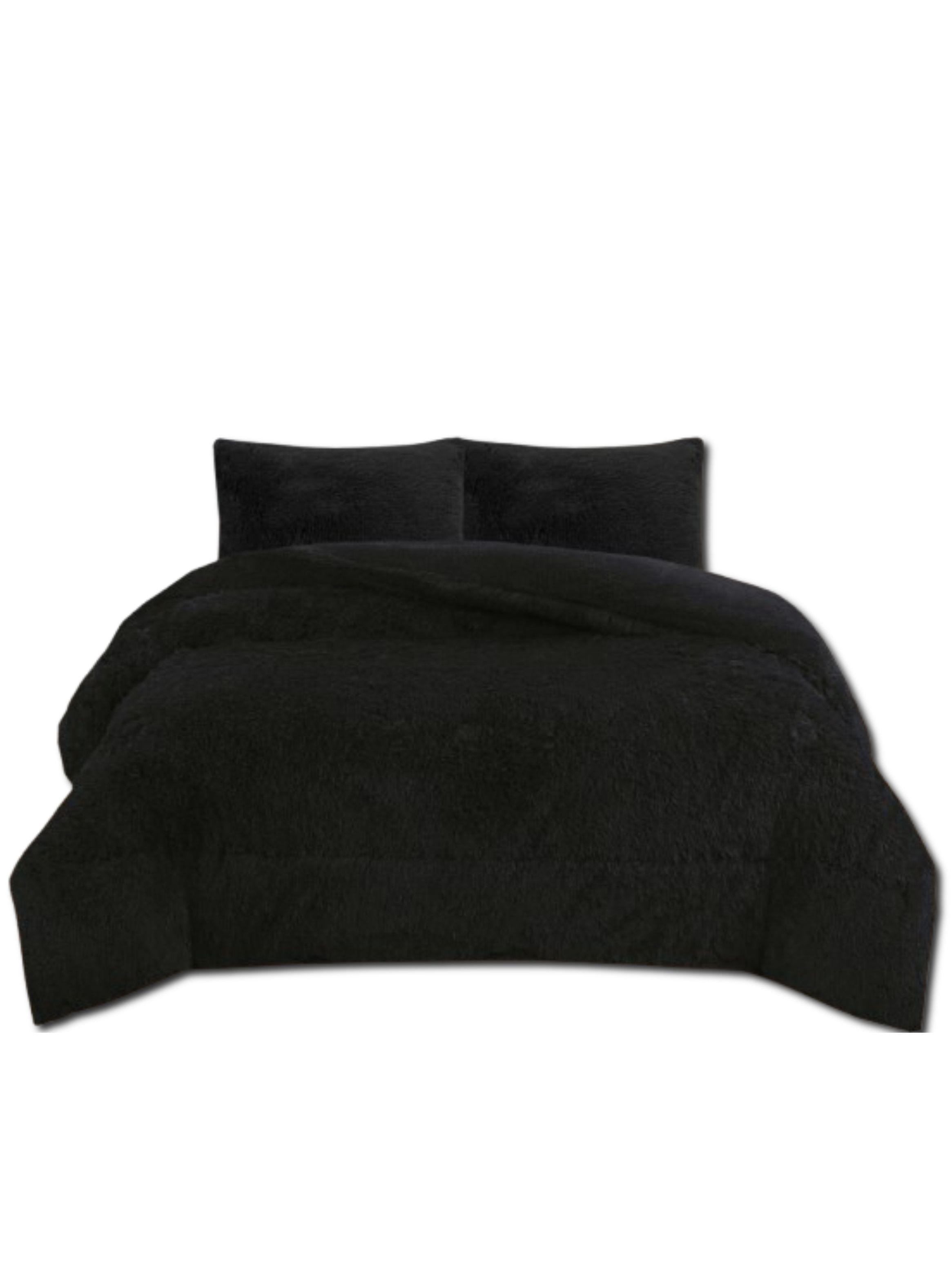 PLUMON NEGRO DE INVIERNO KING PELUDO CON CHIPORRO TF-0