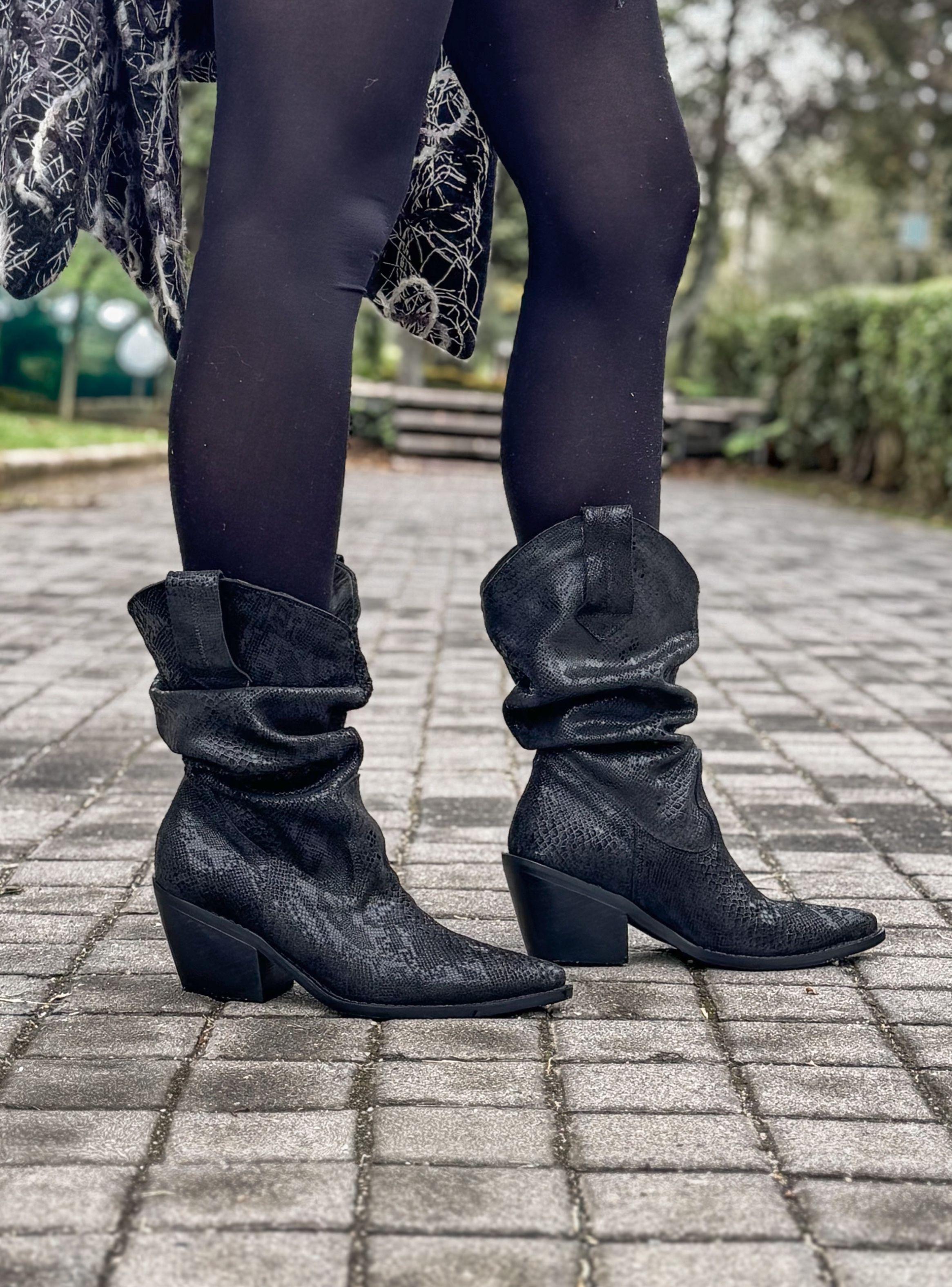 Bota Glov Folia Negro Caimán -1
